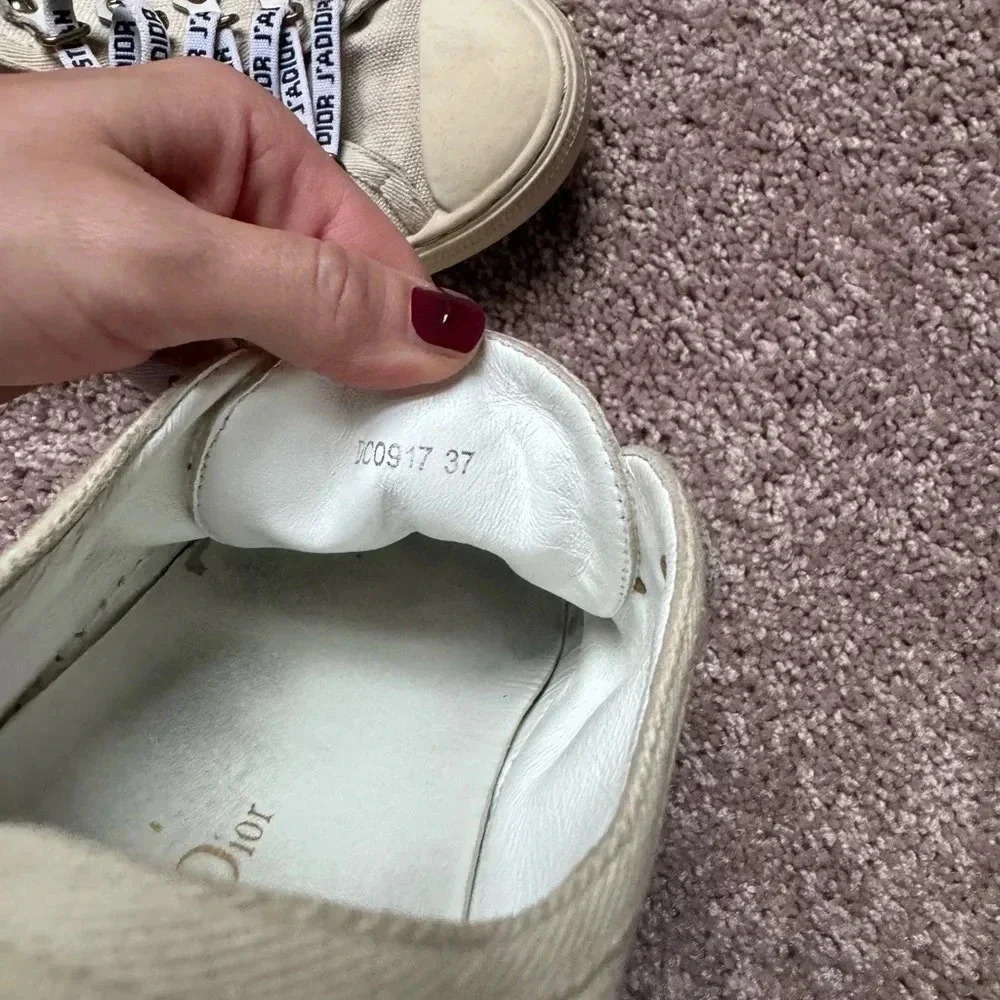 AUTH Christian Dior Walk-In-Dior Sneakers - Picture 9 of 12